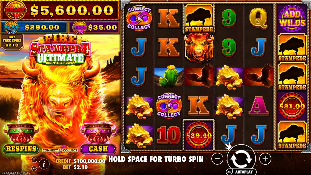 Fire Stampede Ultimate (Pragmatic Play) Image 2